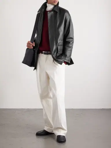 Saman Amel City Leather Jacket - Men | Thumbnail 2