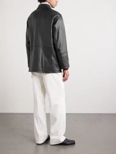 Saman Amel City Leather Jacket - Men | Thumbnail 4