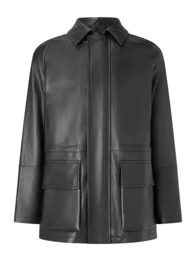 Saman Amel City Leather Jacket - Men | Thumbnail 1