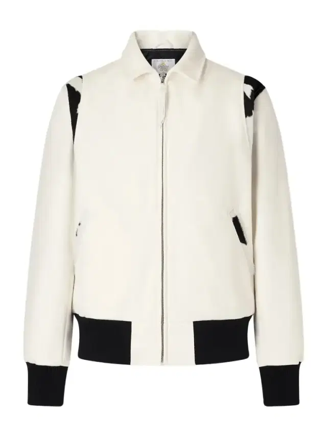 The Hayes Cow-Print Wool-Blend Varsity Jacket - Men