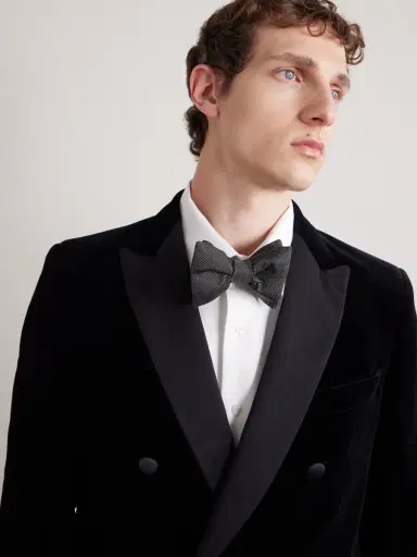 Tom Ford Pre-Tied Polka-Dot Silk-Satin Bow Tie - Men | Thumbnail 2 Tom Ford Pre-Tied Polka-Dot Silk-Satin Bow Tie - Men | Thumbnail 2