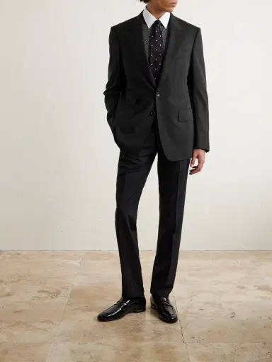 Tom Ford Shelton Super 120s Wool Blazer - Men | Thumbnail 2 Tom Ford Shelton Super 120s Wool Blazer - Men | Thumbnail 2