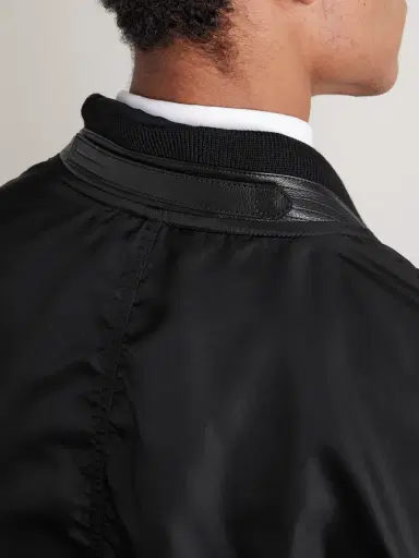 Tom Ford Silk Bomber Jacket - Men | Thumbnail 4 Tom Ford Silk Bomber Jacket - Men | Thumbnail 4