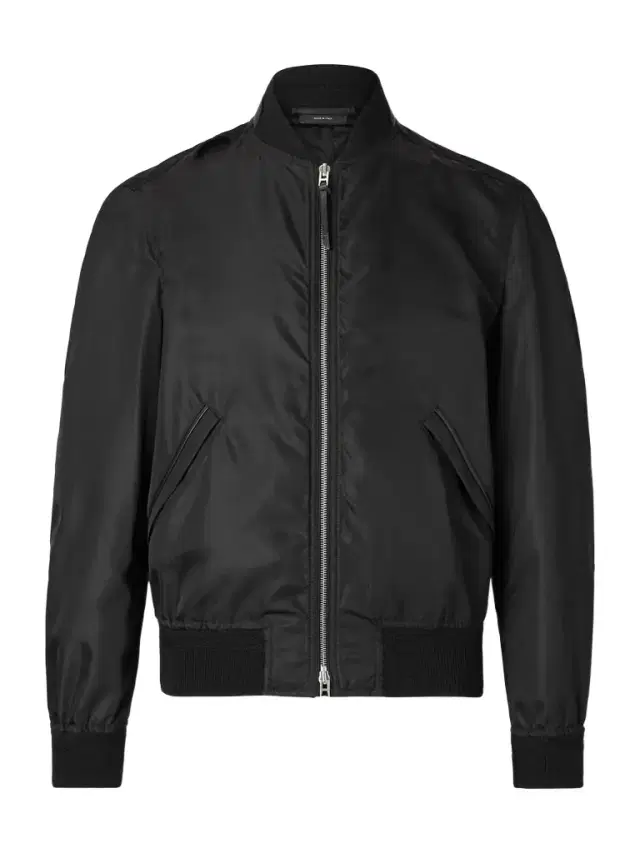 Tom Ford Silk Bomber Jacket - Men