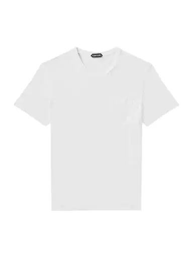 Tom Ford Cotton and Silk-Blend Jersey T-Shirt - Men | Thumbnail 1