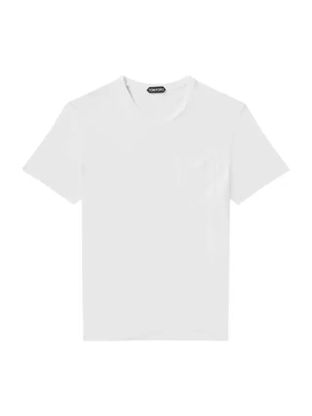 Tom Ford Cotton and Silk-Blend Jersey T-Shirt - Men