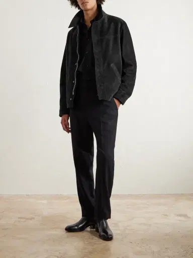 Tom Ford Brushed-Suede Chore Jacket - Men | Thumbnail 2