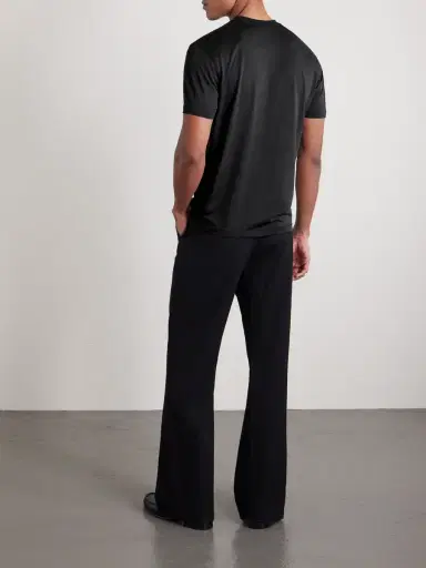 Tom Ford Lyocell and Cotton-Blend T-Shirt - Men | Thumbnail 4 Tom Ford Lyocell and Cotton-Blend T-Shirt - Men | Thumbnail 4