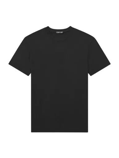 Tom Ford Lyocell and Cotton-Blend T-Shirt - Men | Thumbnail 1 Tom Ford Lyocell and Cotton-Blend T-Shirt - Men | Thumbnail 1