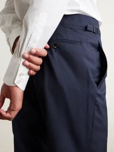 Tom Ford Straight-Leg Super 120s Wool Suit Trousers - Men | Thumbnail 5