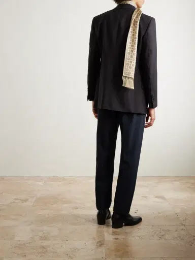 Tom Ford Straight-Leg Cotton-Drill Trousers - Men | Thumbnail 4 Tom Ford Straight-Leg Cotton-Drill Trousers - Men | Thumbnail 4