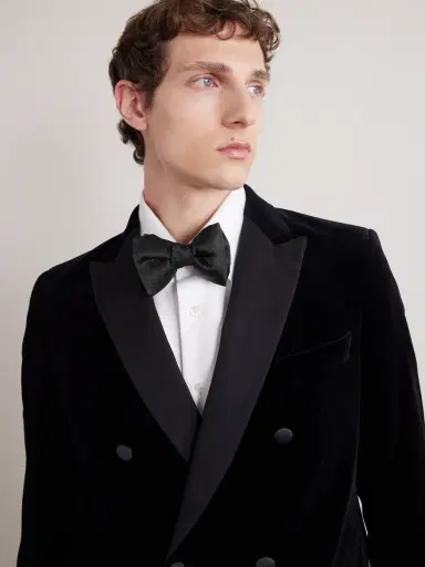 Tom Ford Pre-Tied Polka-Dot Silk-Twill Bow-Tie - Men | Thumbnail 2 Tom Ford Pre-Tied Polka-Dot Silk-Twill Bow-Tie - Men | Thumbnail 2
