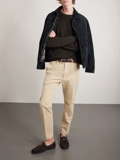 Tom Ford Cotton and Silk-Blend Sweater - Men | Thumbnail 2 Tom Ford Cotton and Silk-Blend Sweater - Men | Thumbnail 2