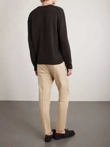 Tom Ford Cotton and Silk-Blend Sweater - Men | Thumbnail 4 Tom Ford Cotton and Silk-Blend Sweater - Men | Thumbnail 4