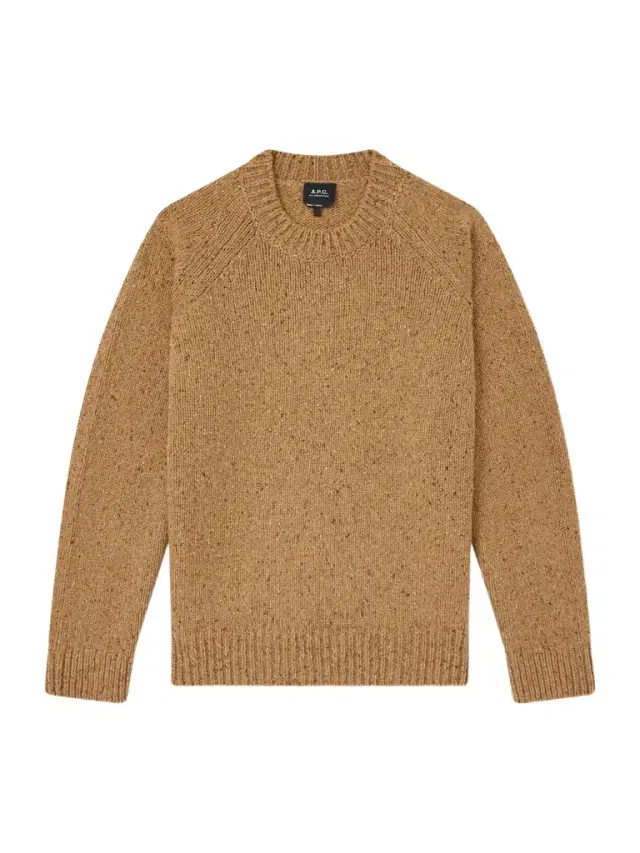 A.P.C. Harris Flecked Virgin Wool Sweater - Men