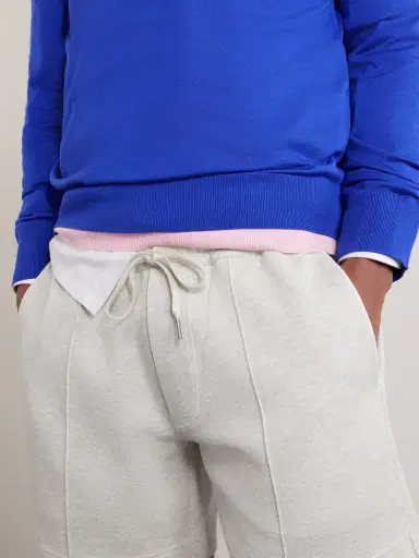 Tom Ford Cotton, Silk and Cashmere-Blend Jersey Shorts - Men | Thumbnail 5 Tom Ford Cotton, Silk and Cashmere-Blend Jersey Shorts - Men | Thumbnail 5