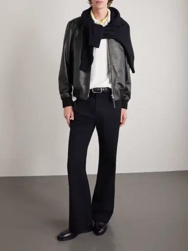Tom Ford Leather Blouson Jacket - Men | Thumbnail 2 Tom Ford Leather Blouson Jacket - Men | Thumbnail 2