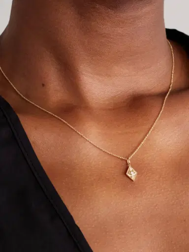 Sydney Evan Ace Of Diamonds 14-karat Gold Diamond Necklace | Thumbnail 2