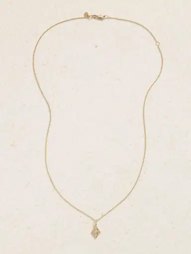 Sydney Evan Ace Of Diamonds 14-karat Gold Diamond Necklace | Thumbnail 4