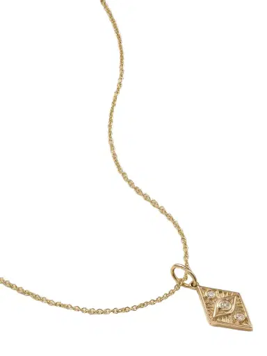 Sydney Evan Ace Of Diamonds 14-karat Gold Diamond Necklace | Thumbnail 1