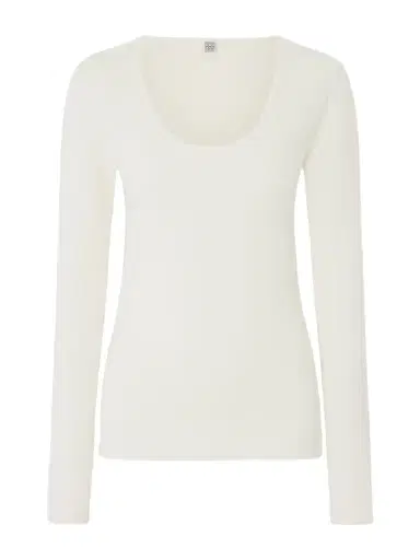TOTEME Wool-blend Top | Thumbnail 1 TOTEME Wool-blend Top | Thumbnail 1