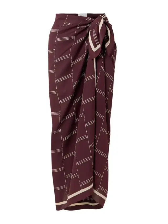 Printed Silk-georgette Pareo