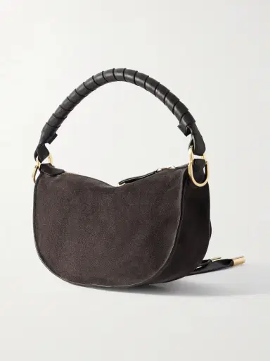 Chloé Marcie Suede Shoulder Bag | Thumbnail 4