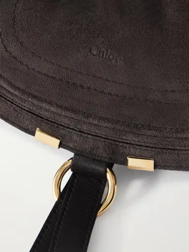 Chloé Marcie Suede Shoulder Bag | Thumbnail 5