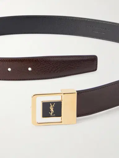 Saint Laurent La 66 Leather Belt | Thumbnail 3