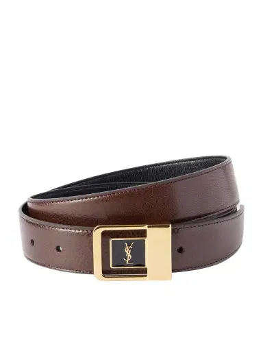 Saint Laurent La 66 Leather Belt | Thumbnail 1