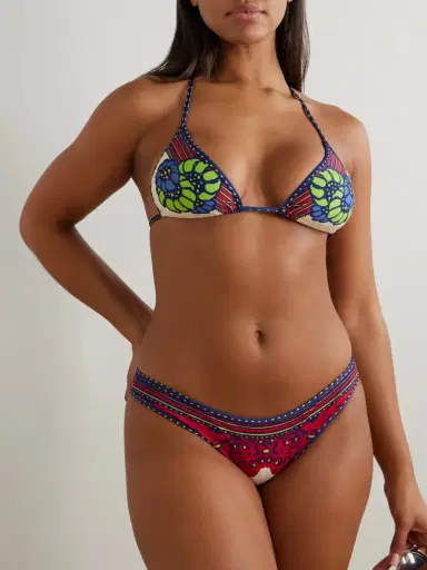 La DoubleJ Printed Bikini Briefs | Thumbnail 2