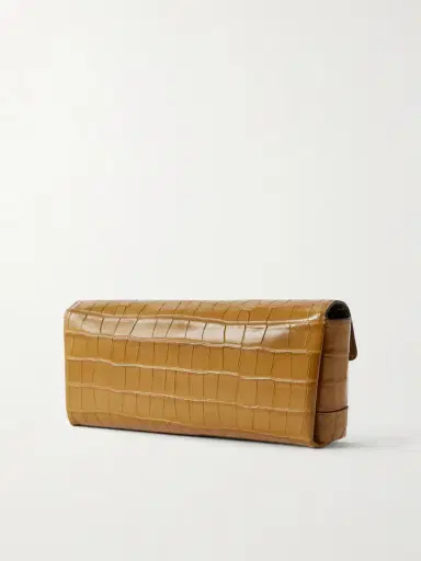 TOTEME Croc-effect Leather Clutch | Thumbnail 4 TOTEME Croc-effect Leather Clutch | Thumbnail 4