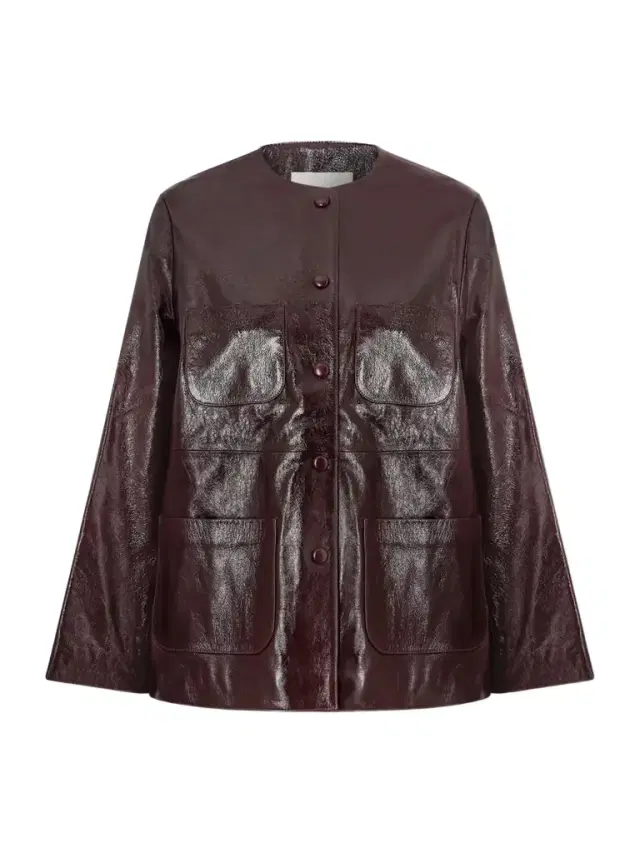 Moreen Patent-leather Jacket