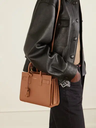 Saint Laurent Sac De Jour Nano Textured-leather Tote | Thumbnail 6 Saint Laurent Sac De Jour Nano Textured-leather Tote | Thumbnail 6