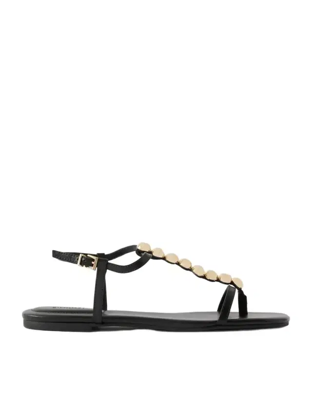 Amaya Embellished Leather Flats