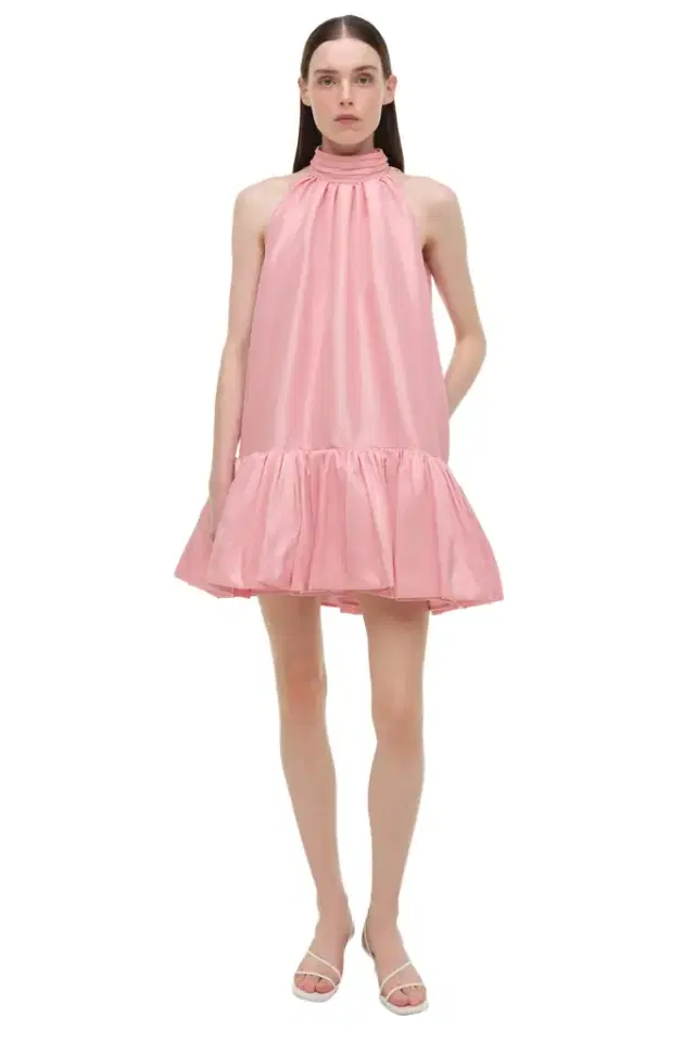 Hope Taffeta Bow Tie Mini Dress Hope Taffeta Bow Tie Mini Dress