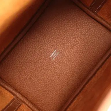 HERMÈS Hermes Picotin Lock 18 Gold Clemence Palladium Hardware | Thumbnail 7 HERMÈS Hermes Picotin Lock 18 Gold Clemence Palladium Hardware | Thumbnail 7
