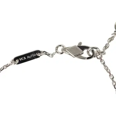 Van Cleef & Arpels Van Cleef & Arpels Mini Frivole Bracelet Pave Diamonds & White Gold Hardware | Thumbnail 3 Van Cleef & Arpels Van Cleef & Arpels Mini Frivole Bracelet Pave Diamonds & White Gold Hardware | Thumbnail 3