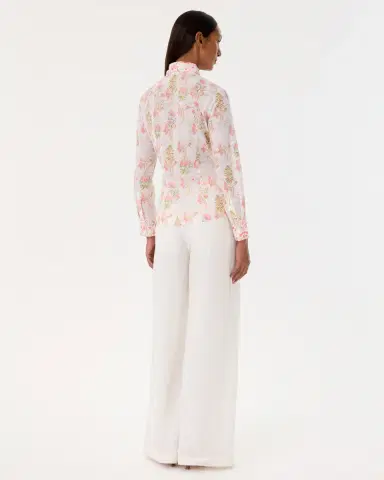 Emporio Sirenuse Patricia Shirt in Rose Garden Print | Thumbnail 4