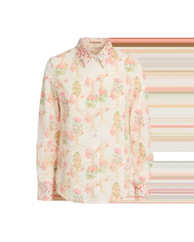 Emporio Sirenuse Patricia Shirt in Rose Garden Print | Thumbnail 7