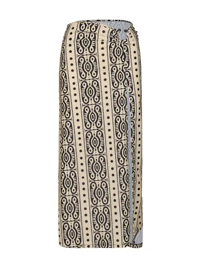 Johanna Ortiz Nuevo Destino Midi Skirt