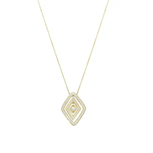 Roberto Coin Roberto Coin 18K Yellow Gold Diamond Pendant Necklace by The Solist