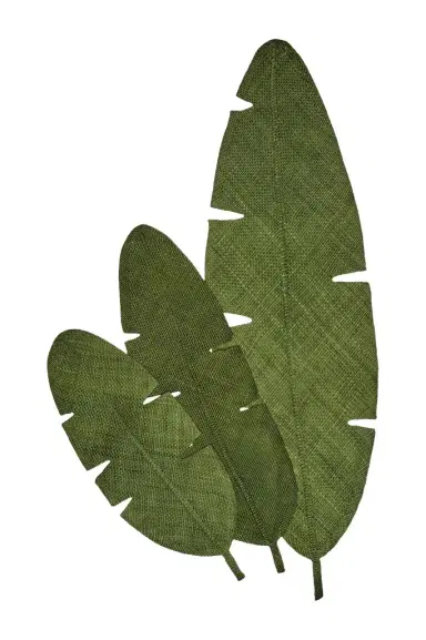 Johanna Ortiz Mythic Ecosystem Maxi Table Mats in Green Set of 3 | Thumbnail 1