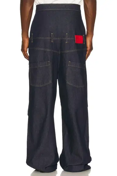 Spencer Badu Double Waisted Denim Pant | Thumbnail 3