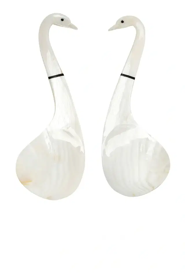 Gohar World Swan Serving Spoons