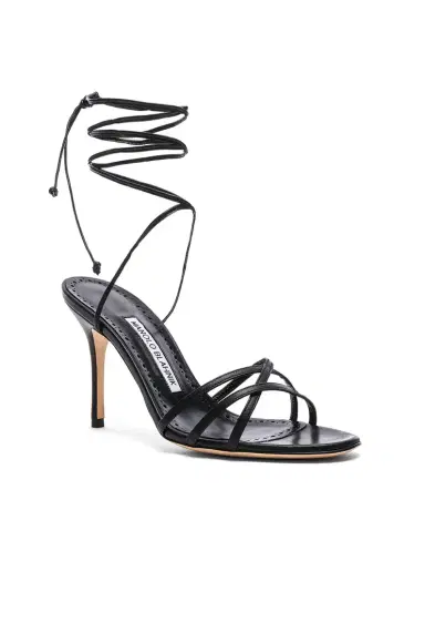 Manolo Blahnik Leva 105 Leather Sandal | Thumbnail 2