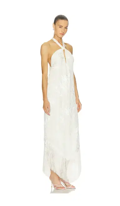 Hemant & Nandita Tie Sash Maxi Dress | Thumbnail 2