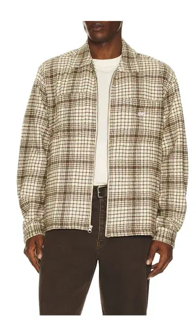 Obey Parker Zip Shirt Jacket | Thumbnail 1 Obey Parker Zip Shirt Jacket | Thumbnail 1