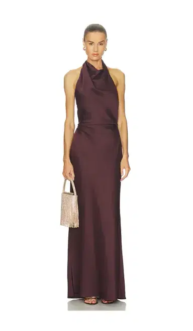 Simkhai Reannon Draped Gown | Thumbnail 1