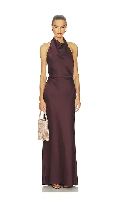 Reannon Draped Gown